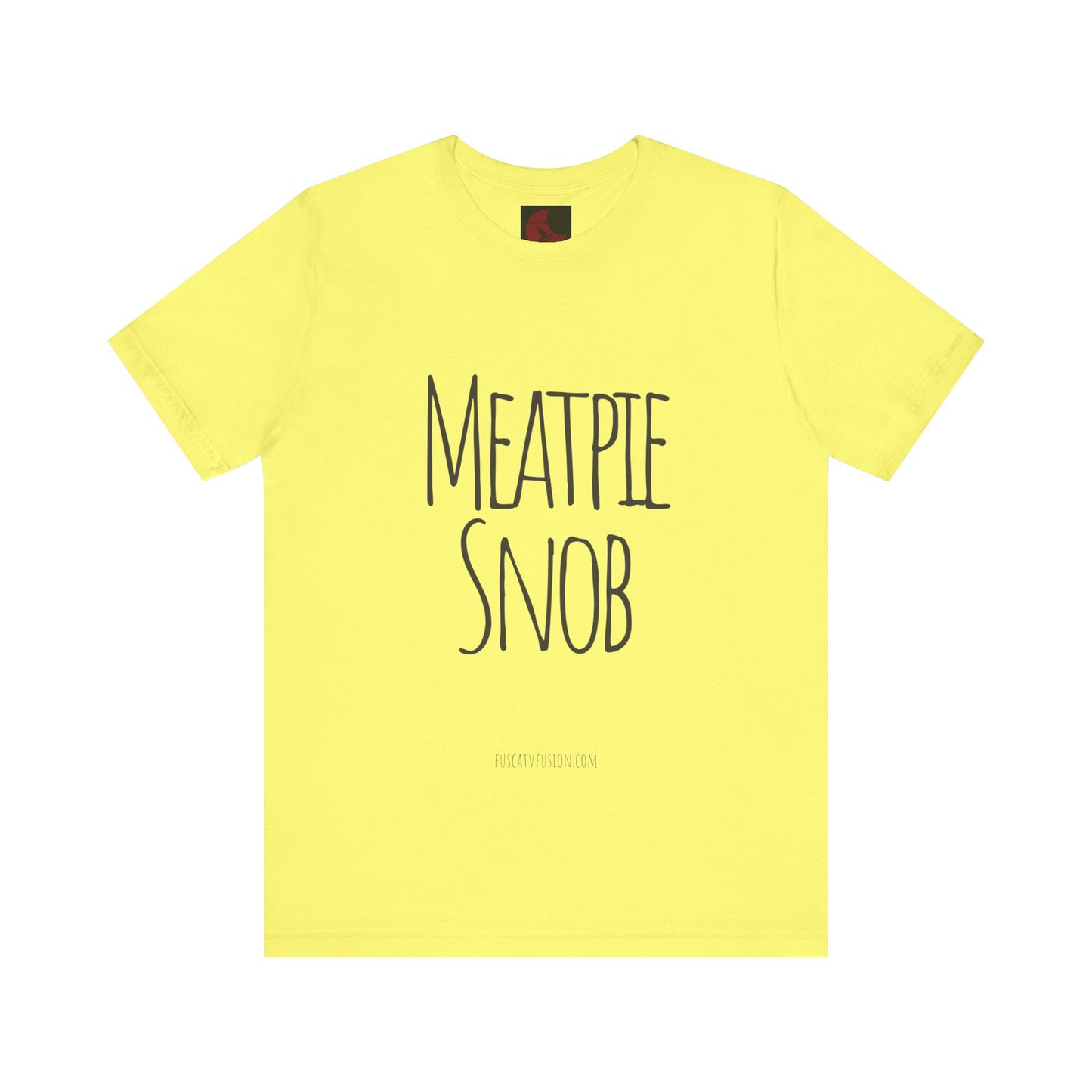 Meatpie Snob Unisex Jersey Short Sleeve Tee