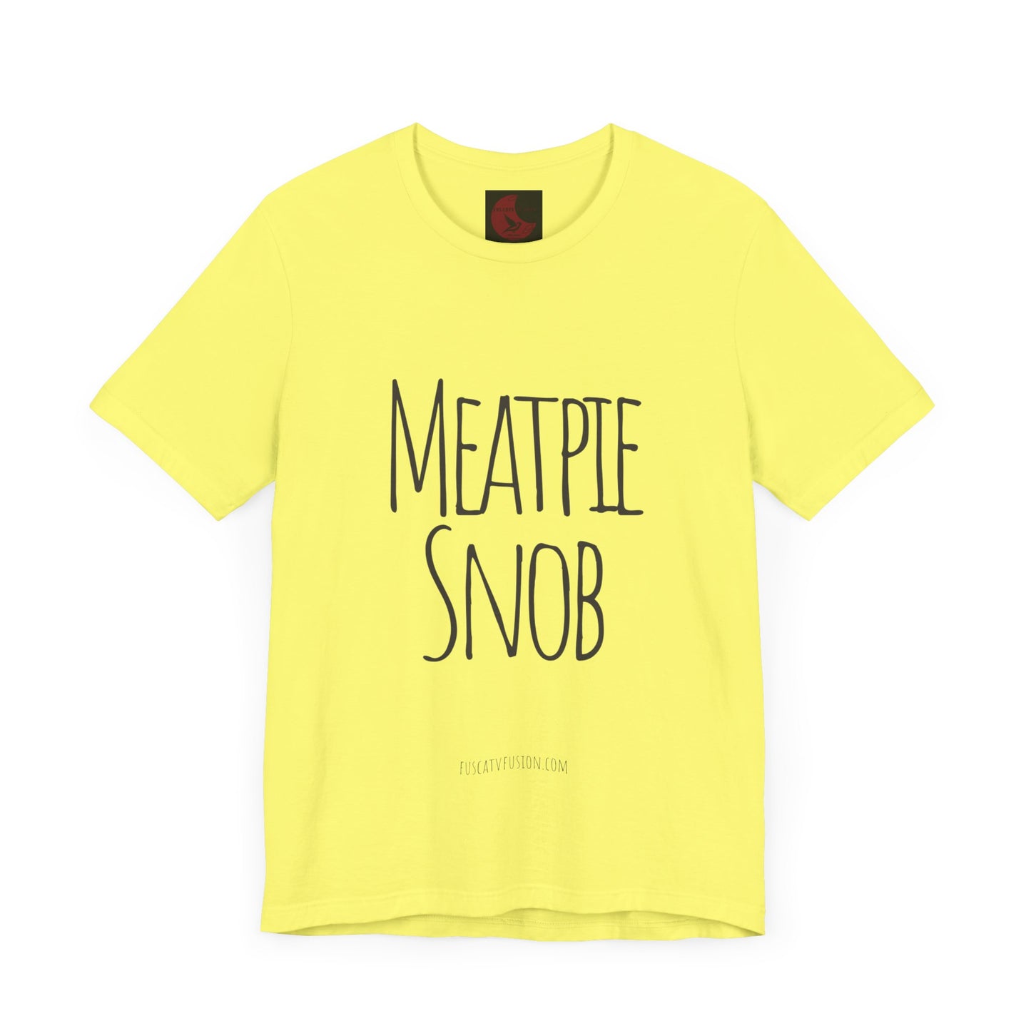 Meatpie Snob Unisex Jersey Short Sleeve Tee
