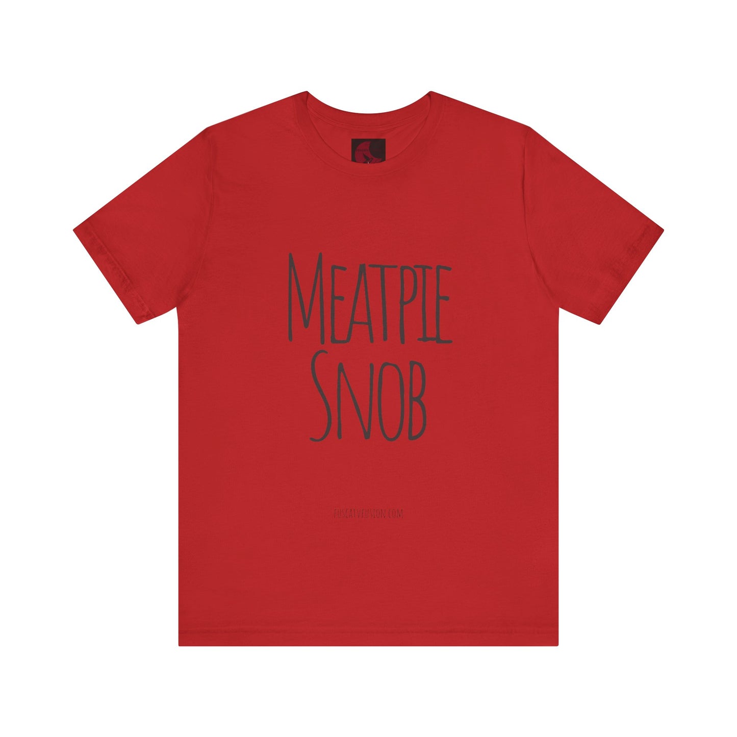 Meatpie Snob Unisex Jersey Short Sleeve Tee