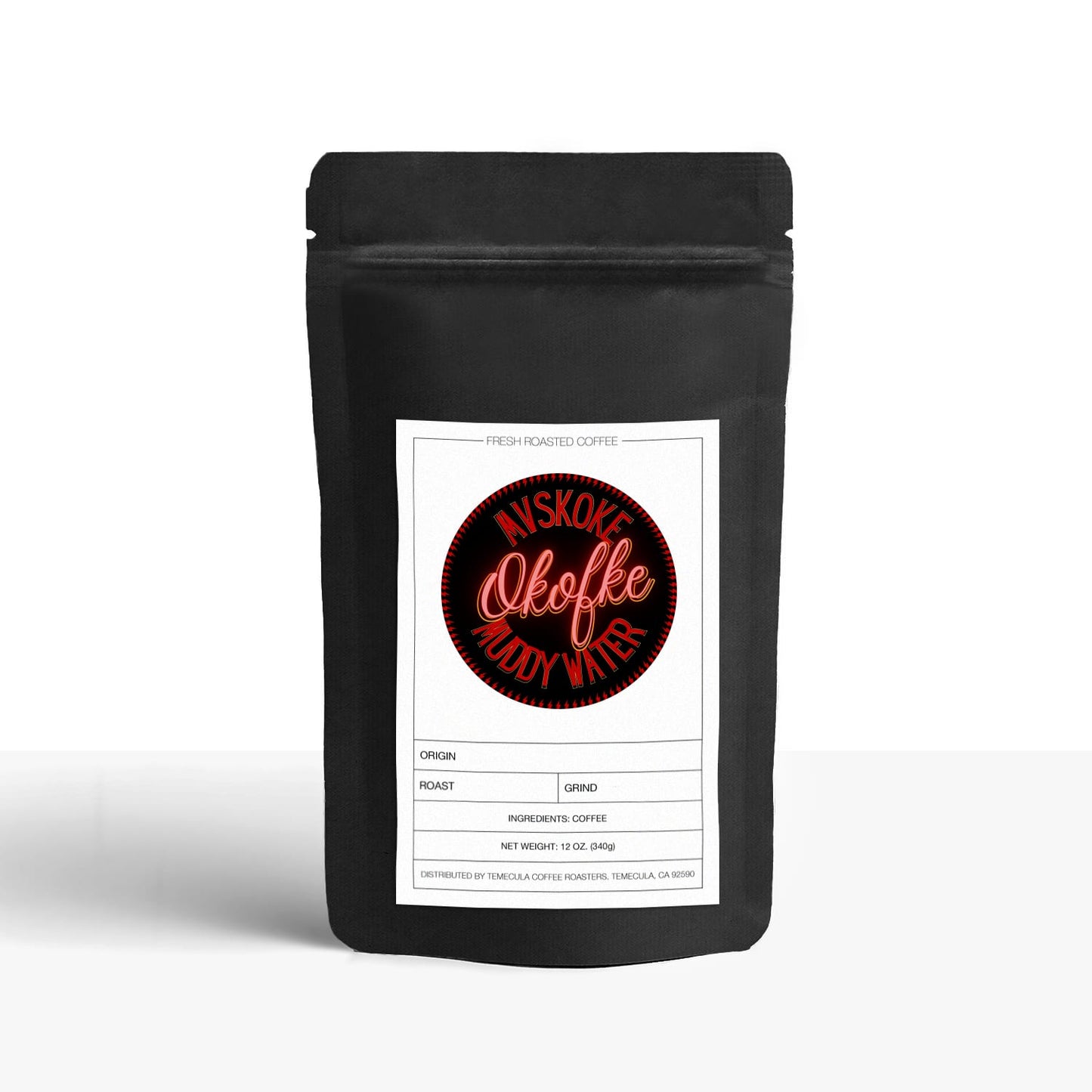 Okofke Mvskoke Muddy Water 12 Pack Single Serve Coffee Capsules